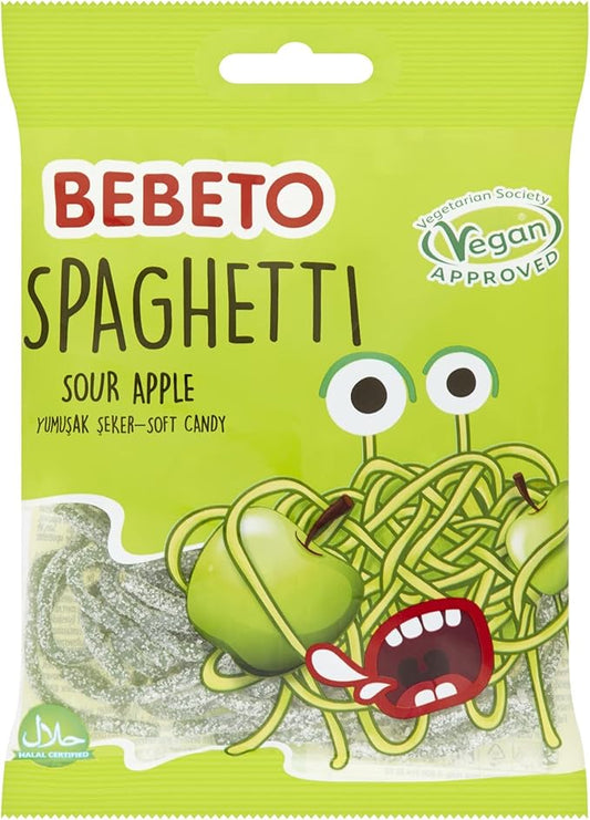 Bebeto Sour Apple Spaghetti 70g