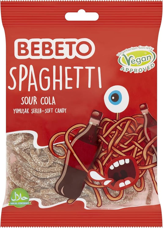 Bebeto Sour Cola Spaghetti 70g