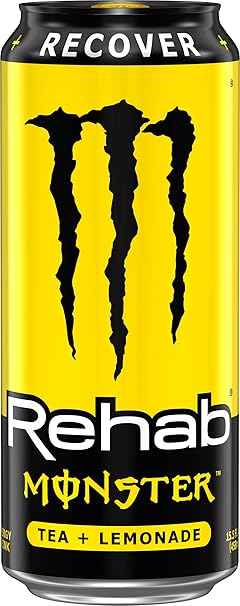 Monster Rehab Lemonade Tea 458ml (Canadian) 魔爪檸檬茶能量飲品(加拿大版)