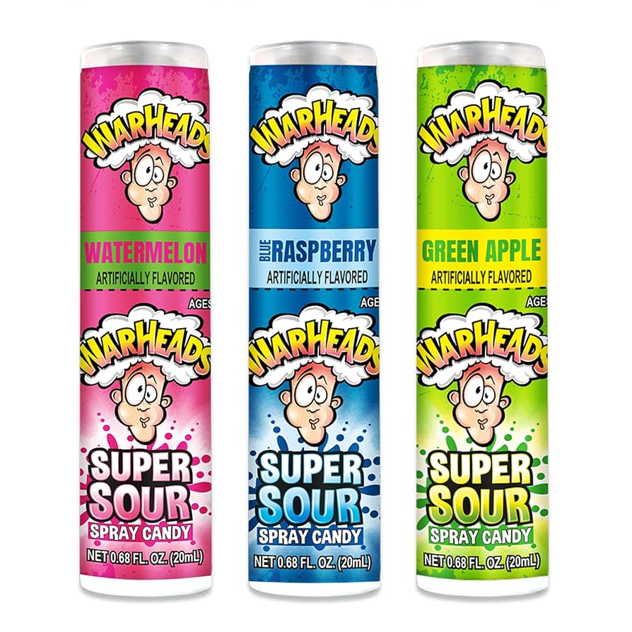 Warheads Super Sour Spray Candy 20ml