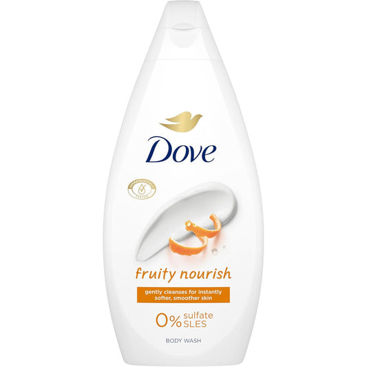Dove Fruity Nourish 0% Sulfate Body Wash 450ml