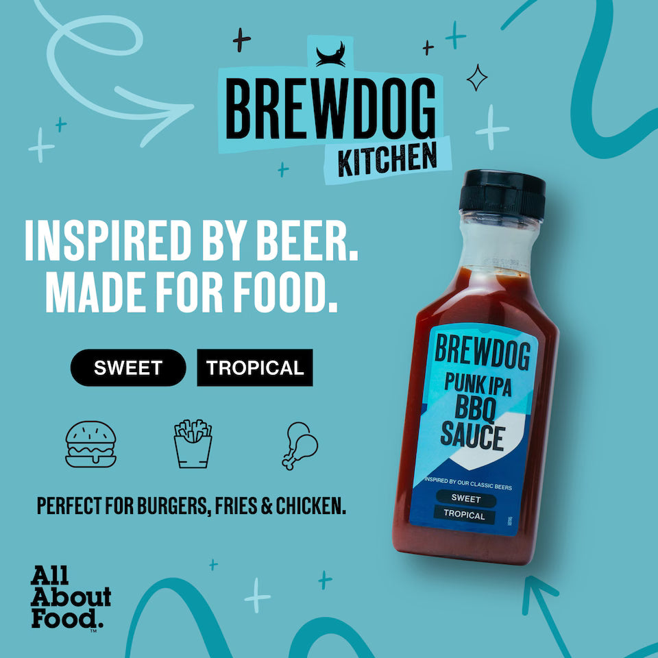 Brewdog Punk IPA BBQ Sauce 240ml 英國知名龐克IPA啤酒燒烤醬