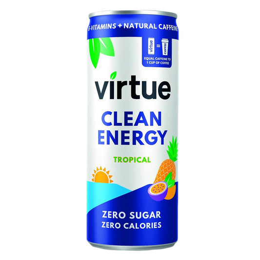 Virtue Energy Water Tropical 250ml 熱帶風味0卡路里能量飲品