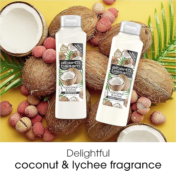 Alberto Balsam Coconut & Lychee Shampoo 350ml