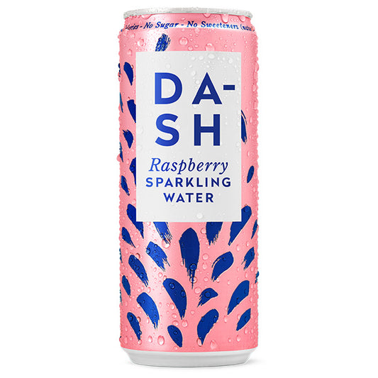 Dash Raspberry Sparkling Water 330ml 紅莓0卡路里氣泡水