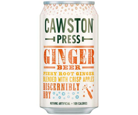 Cawston Press Ginger Beer 330ml 薑啤汽水(無添加糖無代糖)