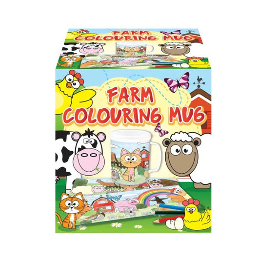 Farm Colouring Mug 1pc DIY創意填色杯(農場小動物)
