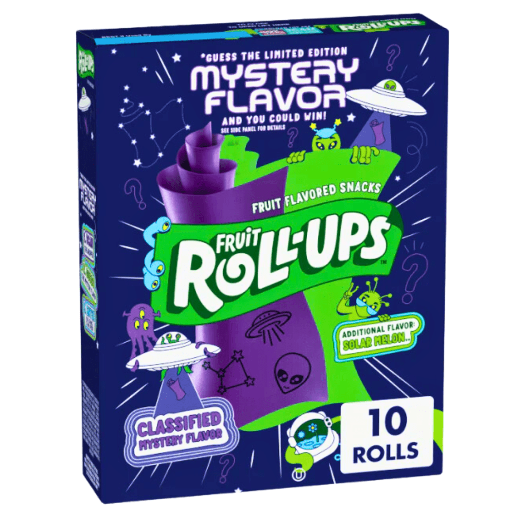 Fruit Roll Ups Mystery Flavour 10 Rolls