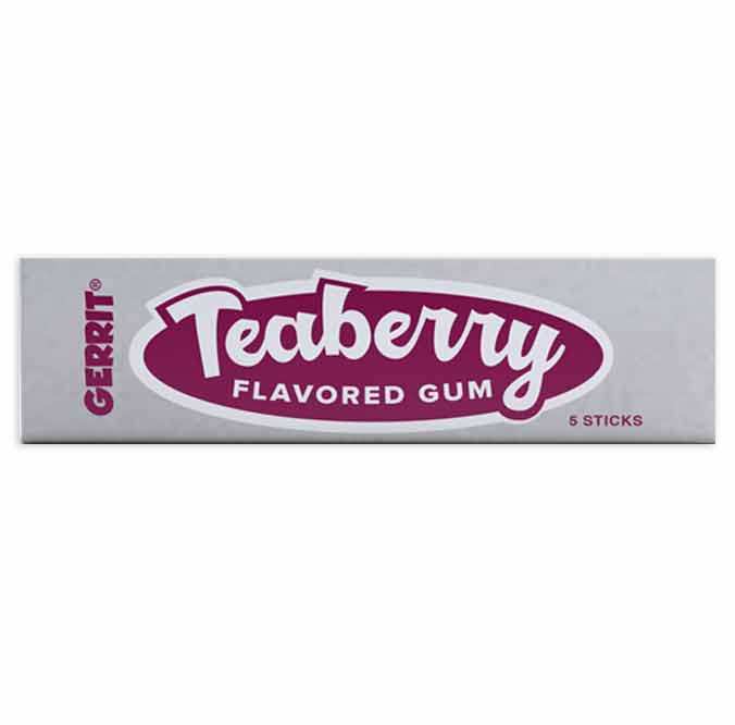 Gerrit Teaberry Gum 12.5g
