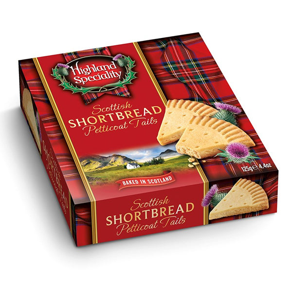 Highland Specialty Petticoat Tails Shortbread 125g 裙形狀蘇格蘭牛油餅
