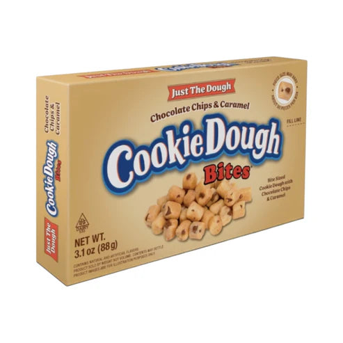 Cookie Dough Bites Just the Dough Choc Chip & Caramel 88g 焦糖朱古力曲奇麵糰粒粒