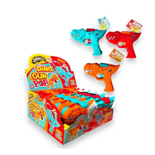Johnny Bee Dino Gun Lollipop 10g