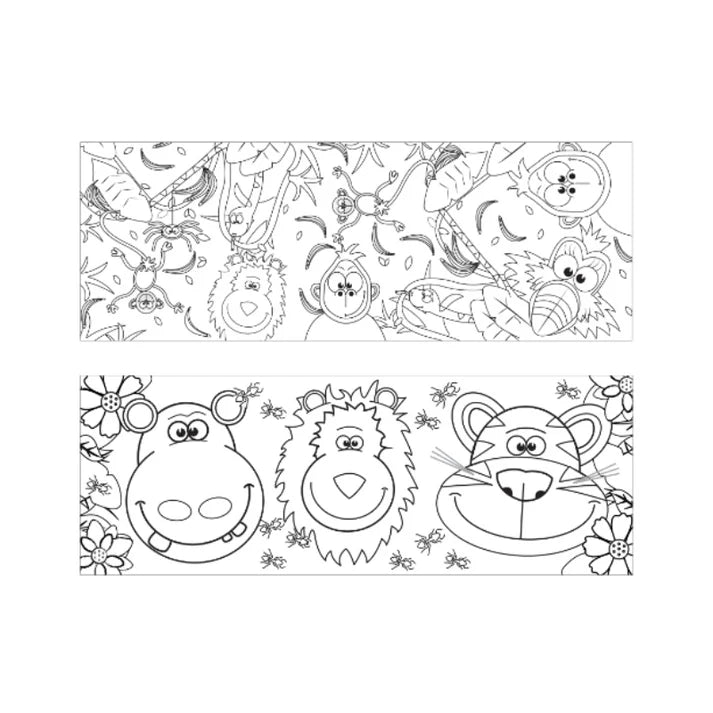 Jungle Colouring Mug 1pc DIY創意填色杯(叢林)