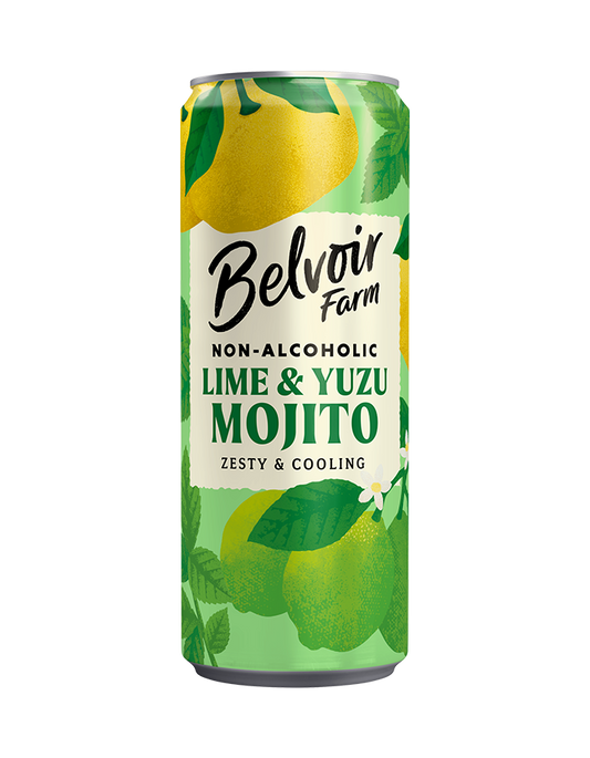 Belvoir Lime & Yuzu Mojito Non Alcoholic 250ml 青檸柚子雞尾酒(無酒精)
