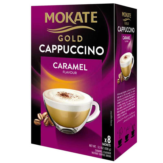 Mokate Gold Caramel Cappuccino 8s