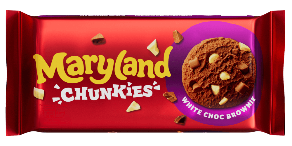 Maryland Chunkies White Chocolate Brownie 144g 大大粒黑白朱古粒脆香曲奇