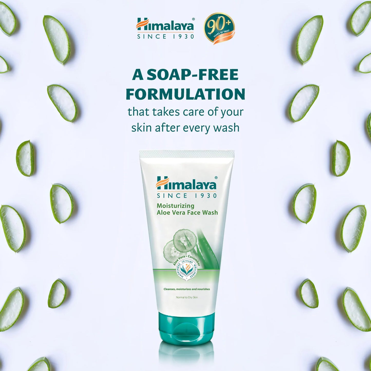 Himalaya Moisturising Aloe Vera Face Wash 150ml