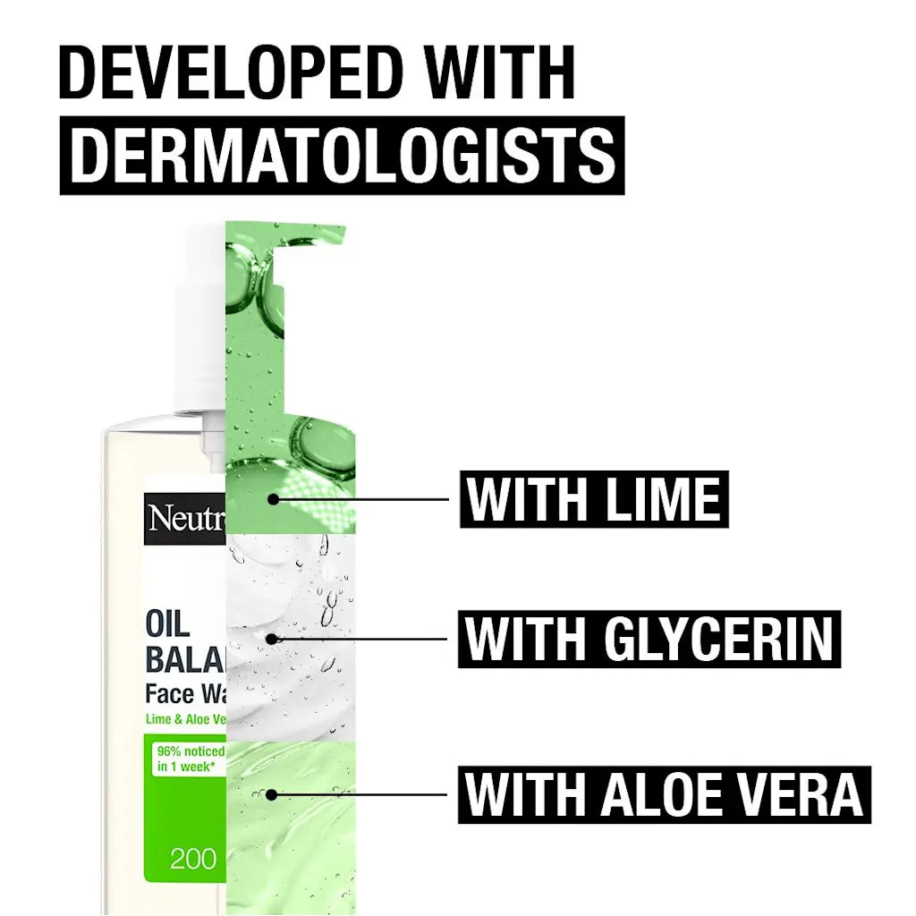 Neutrogena Oil Balancing Face Wash 200ml