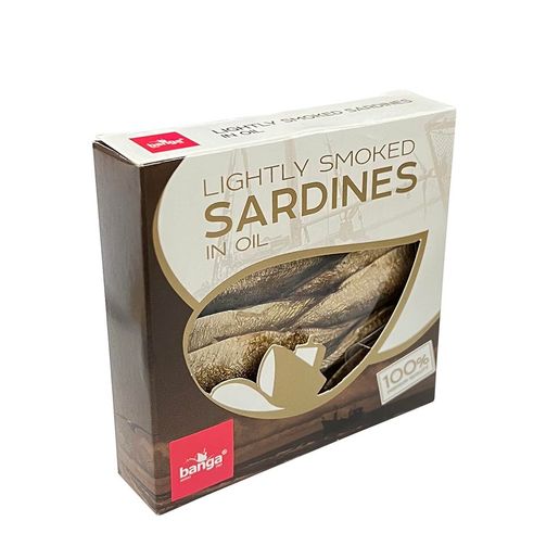 Banga Lightly Smoked Sardines in Oil 120g