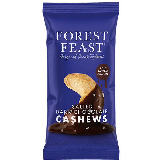 Forest Feast Dark Chocolate Cashews 40g