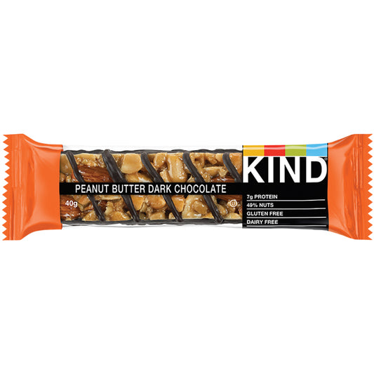 Kind Bar Peanut Butter & Dark Chocolate 40g (UK) 花生醬&黑朱古力堅果棒(英國版)