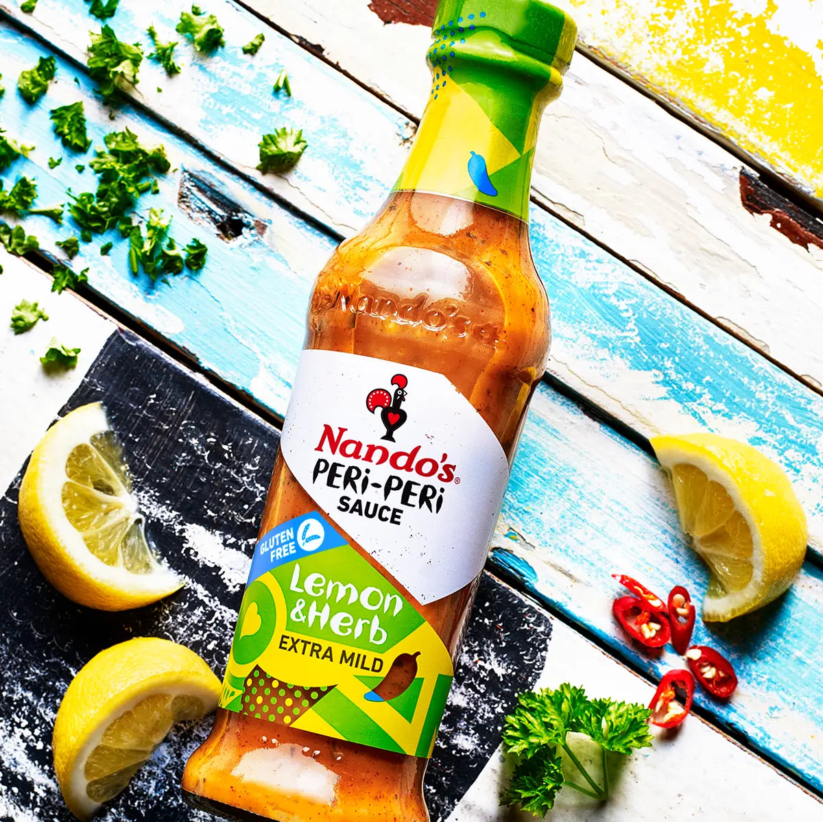 Nando's Lemon & Herb Peri Peri Sauce 125ml 檸檬香草霹靂霹靂醬