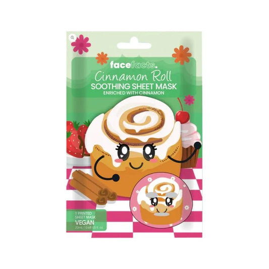 Face Facts Cinnamon Roll Soothing Sheet Mask 1pc