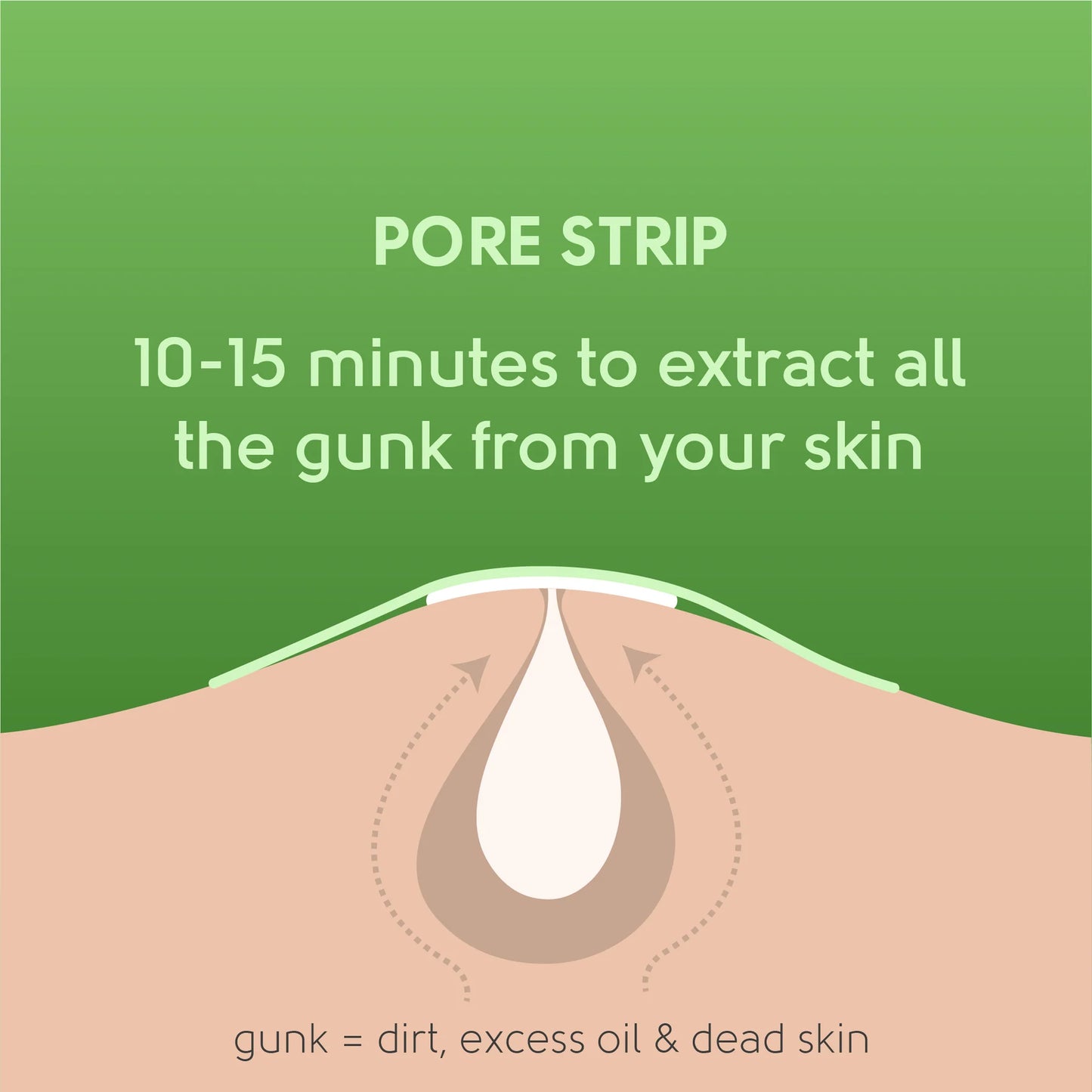 Face Facts Tea Tree Nose Pore Strips 6 Strips