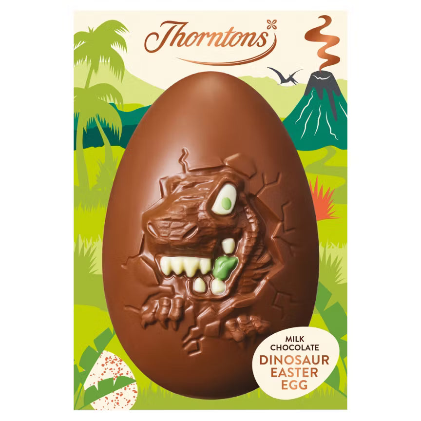 Thorntons Milk Chocolate Dinosaur Egg 151G