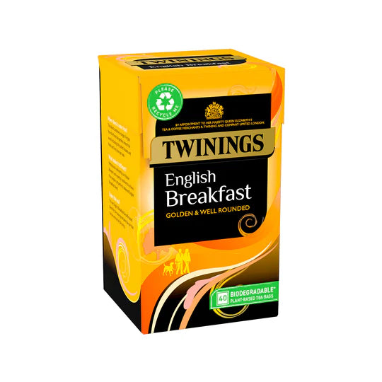 Twinings English Breakfast Tea 40s (UK) 川寧英式早餐茶(40茶包) 英國製造