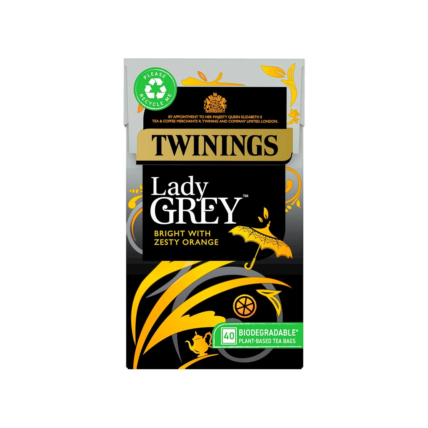 Twinings Lady Grey Tea 40s (UK) 川寧仕女伯爵茶(40茶包) 英國製造