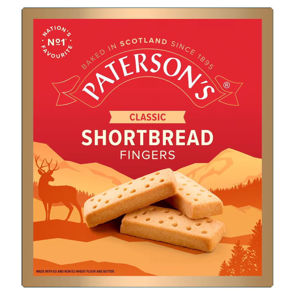 Paterson Shortbread Fingers 300g 英國No.1蘇格蘭牛油餅