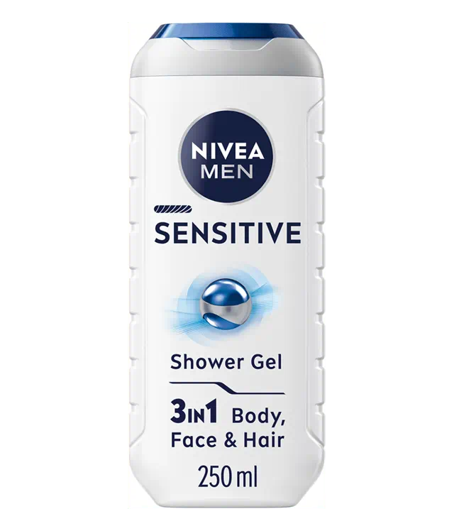 Nivea Sensitive Soothing + Bamboo Extract 3in1 Shower Gel 250ml