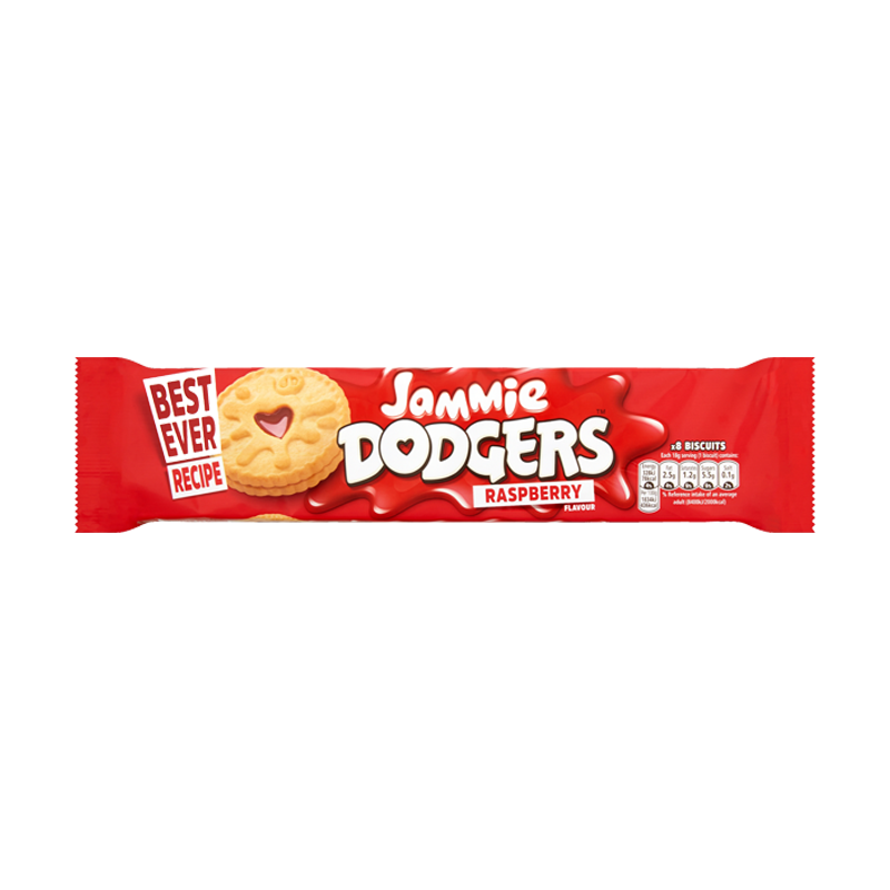 Jammie Dodgers 140g 英國經典紅莓心心餅