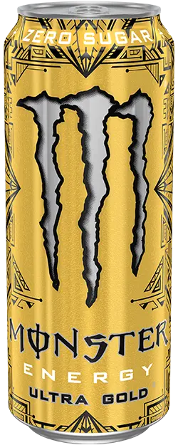 Monster Energy Ultra Gold 500ml (UK Version) 魔爪黃金菠蘿無糖能量飲品(英國增量版)