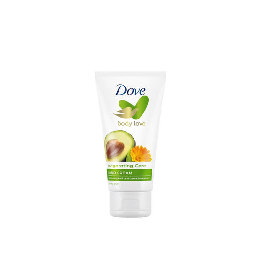 Dove Body Love Invigorating Care Hand Cream with Avocado Oil & Calendula Extract 75ml