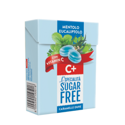 Serra Sugar Free Menthol & Eucalyptus Candies 50g