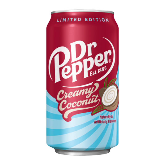 Dr Pepper Creamy Coconut 355ml (USA) 忌廉椰子胡椒博士(美國版)