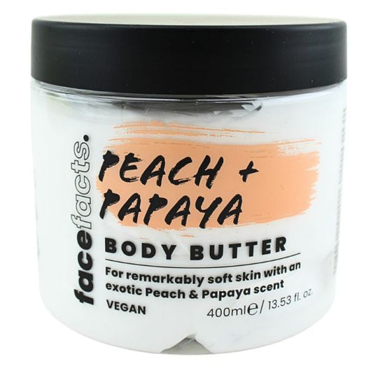 Face Facts Peach & Papaya Body Butter 400g