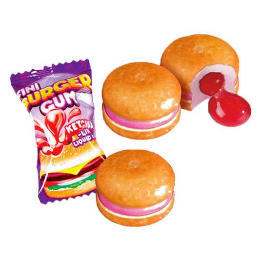 Fini Burger Bubblegum 1pc 漢堡流心吹波糖