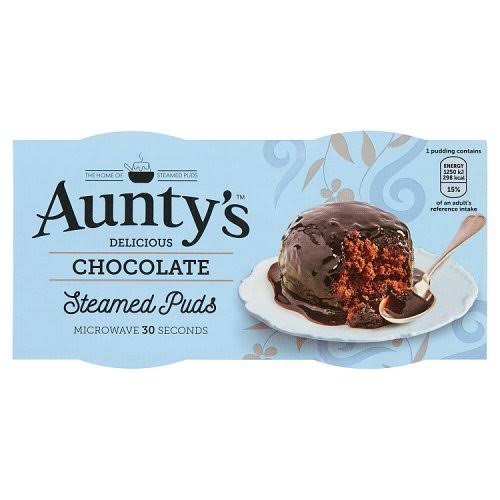 Aunty's Chocolate Puddings 2x95g