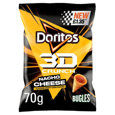Doritos 3D Nacho Cheese 70g