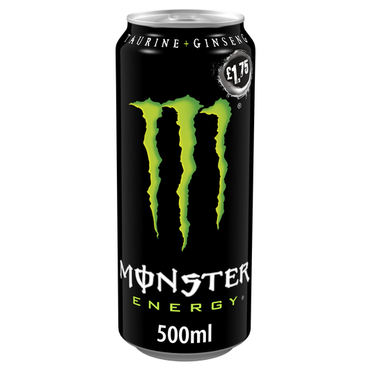 Monster Energy Original Energy 500ml (UK Version) 魔爪原味能量飲品(英國增量版)
