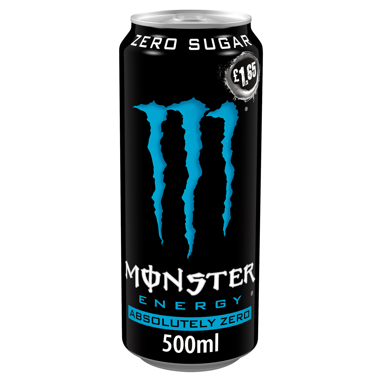 Monster Energy Absolutely Zero 500ml (UK Version) 魔爪絕對零度無糖能量飲品(英國增量版)