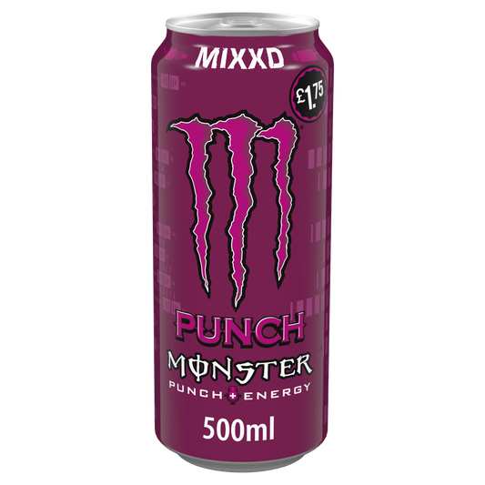 Monster Energy MIXXD Punch 500ml (UK Version) 魔爪什果賓治能量飲品(英國增量版)