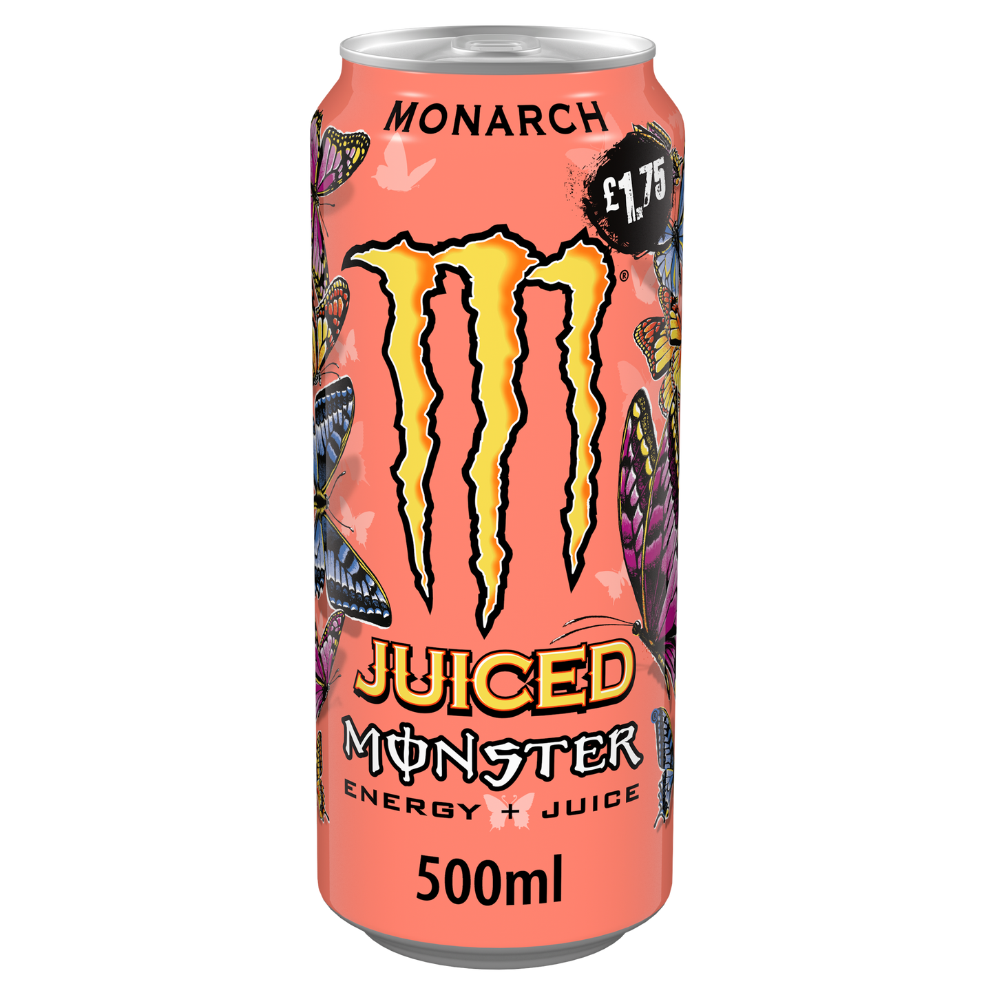 Monster Energy Monarch 500ml (UK Version) 魔爪柑橘蜜桃味能量飲品(英國增量版)