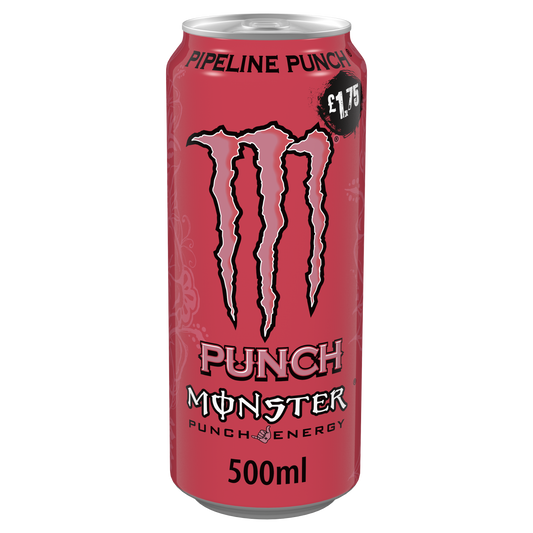 Monster Energy Pipeline Punch 500ml (UK Version) 魔爪夏威夷風味能量飲品(英國增量版)