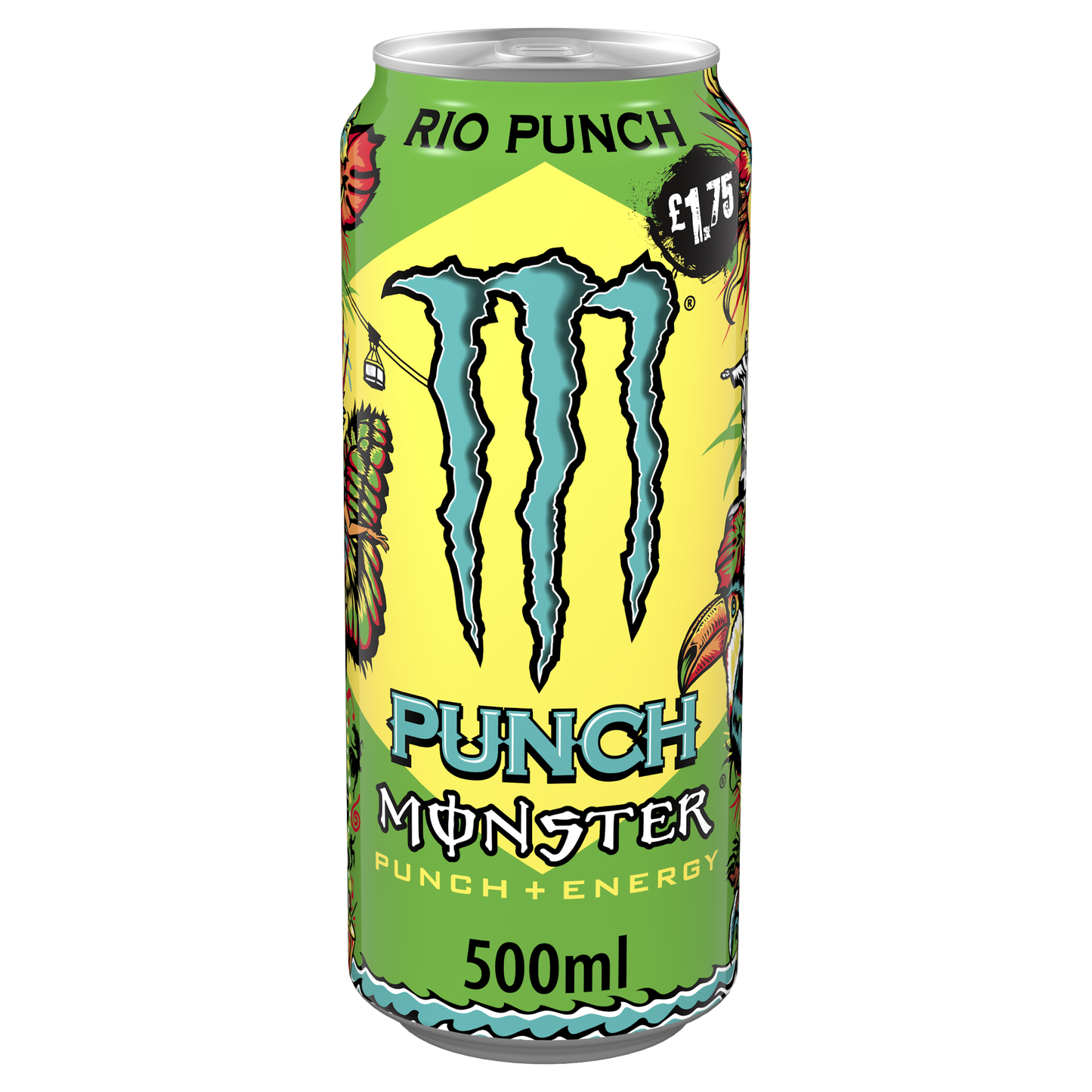 Monster Energy Rio Punch 500ml (UK Version) 魔爪里約雜果賓治能量飲品(英國增量版)
