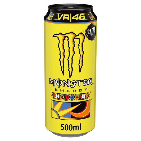 Monster Energy Rossi The Doctor 500ml (UK Version) 魔爪瓦倫蒂諾·羅西特別版(英國增量版)
