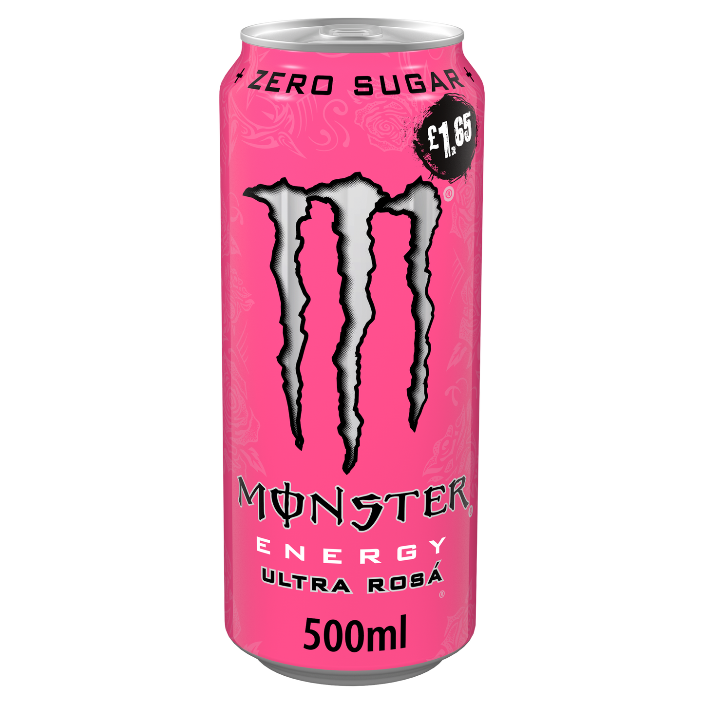 Monster Ultra Rosa 500ml (UK Version) 魔爪番石榴草莓味無糖能量飲品(英國增量版)